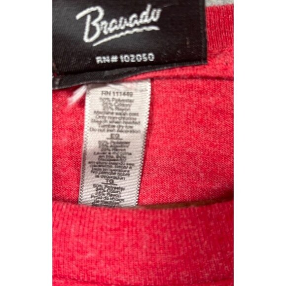 Harley Davidson Red Skull Anchor Graphic T-Shirt XL Traverse City - Picture 4 of 5